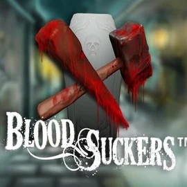 Blood Suckers slot logo by NetEnt at Blazing Wildz Casino