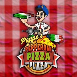 Peppe’s Pepperoni Pizza Plaza slot icon by Pragmatic Play, available at Blazing Wildz Casino
