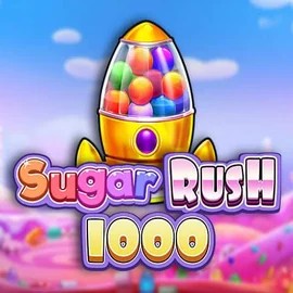 Sugar Rush 1000 by Pragmatic Play, showcased at blazingwildz-casino.org – game logo